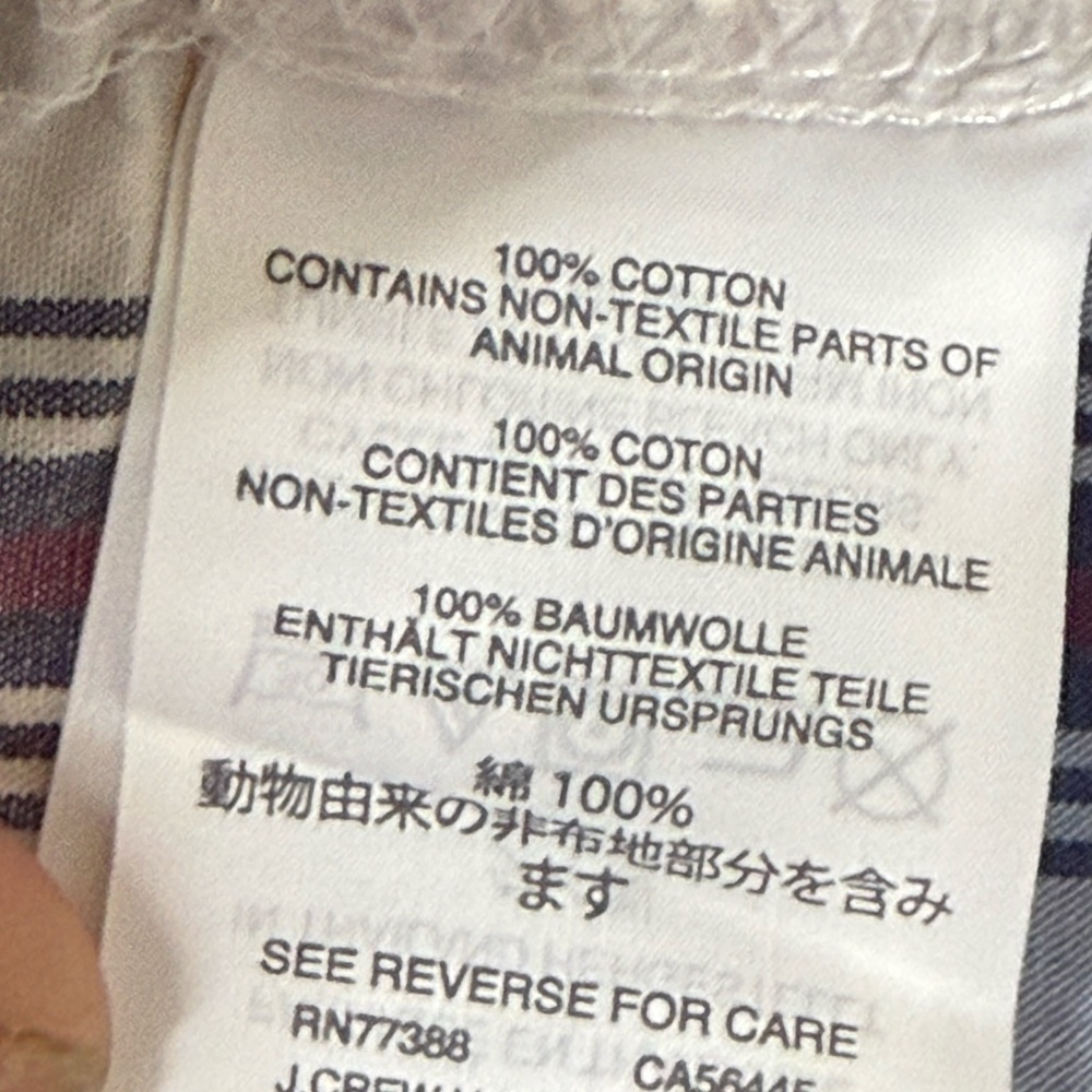 J. Crew Multicolor Plaid Ruffle Blouse - Picture 11 of 13